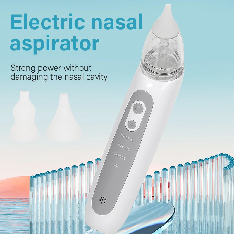 Baby Electric Nasal Aspirator - Safe & Hygienic Nose Cleaner for Newborns