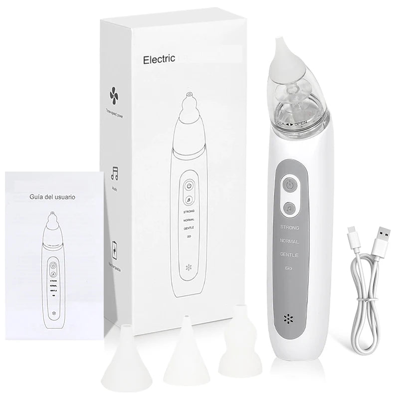 Baby Electric Nasal Aspirator - Safe & Hygienic Nose Cleaner for Newborns