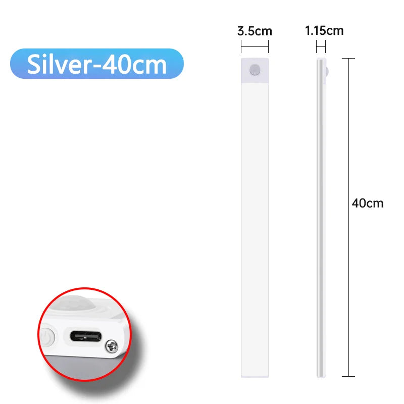 MotionGlow™ - Ultra-Thin Wireless LED Sensor Light | USB Rechargeable ...